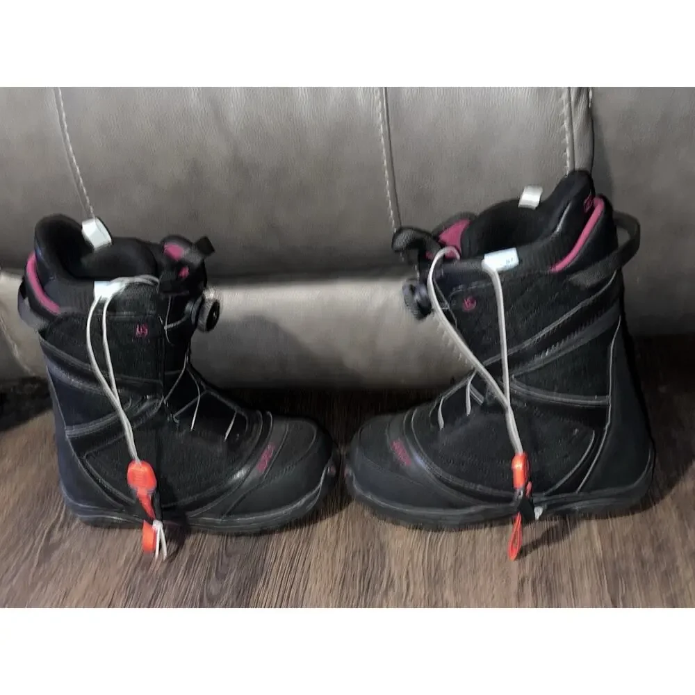 Burton Womens Snowboard Boots starstruck Boas 7 Black